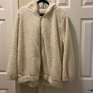 Sherpa Hooded Sweatshirt